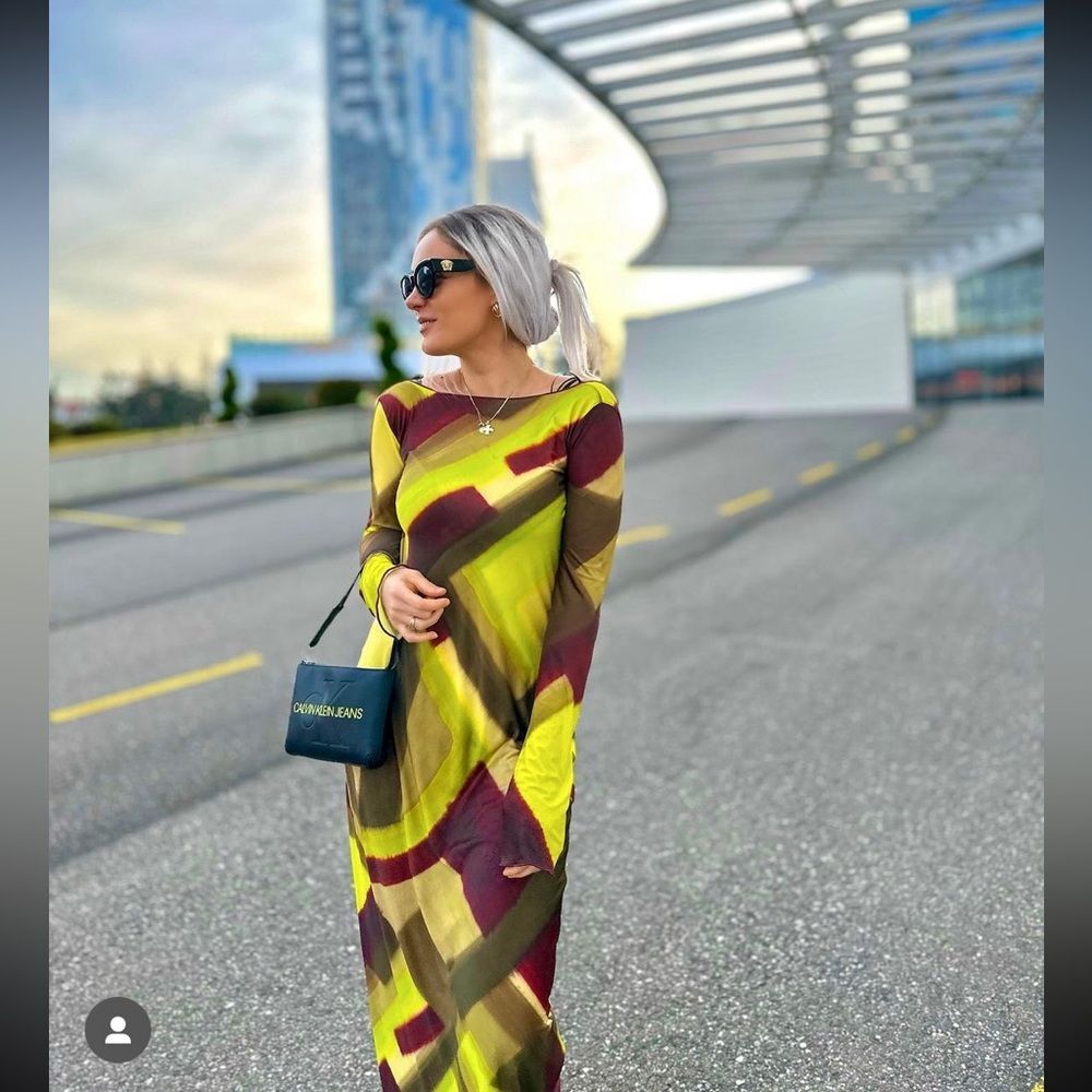 ZARA PRINTED DRESS - Picture 2 of 16